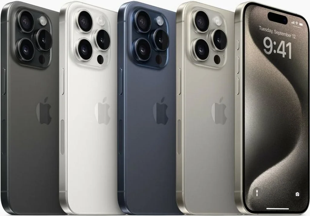 Смартфон Apple iPhone 15 Pro 256 ГБ (nano-SIM + eSIM), белый титан
