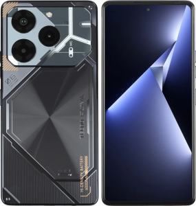 Смартфон Tecno POVA 6 Pro 5G 256 ГБ серый