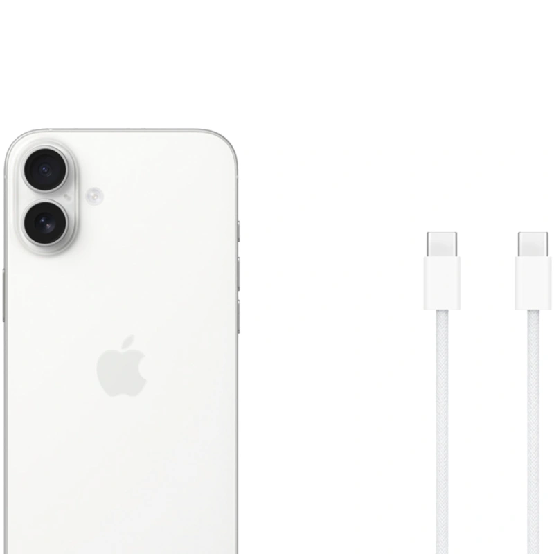 Смартфон Apple iPhone 16 Plus 256Gb nano Sim + eSim White