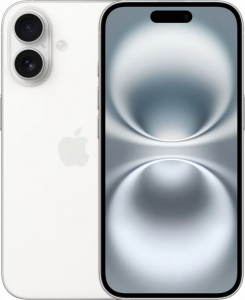 Смартфон Apple iPhone 16 256 ГБ (nano-SIM + eSIM), белый