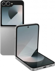 Смартфон Samsung Galaxy Z Flip6 12/256 ГБ Dual nano SIM + eSIM, Серебристый