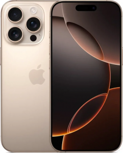 Смартфон Apple iPhone 16 Pro 1Tb nano Sim + eSim Desert Titanium