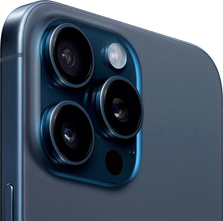 Смартфон Apple iPhone 15 Pro 256Gb eSim Синий Титан (Blue Titanium)