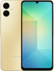 Смартфон Samsung Galaxy A06 4/128 ГБ, Dual nano SIM, золотой