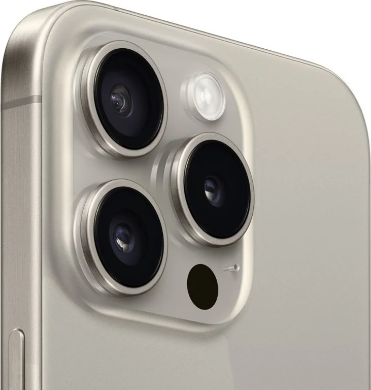 Смартфон Apple iPhone 15 Pro 128 ГБ Natural Titanium, Натуральный