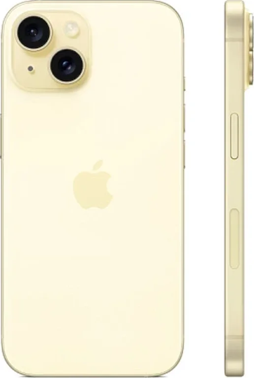 Смартфон Apple iPhone 15 Plus 512GB eSim (Жёлтый, 6 ГБ, 512 ГБ)