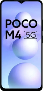 Смартфон Xiaomi POCO M4 5G 4/64 ГБ RU, Dual nano SIM, заряженный черный