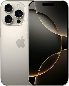 Смартфон Apple iPhone 16 Pro 256GB Natural Titanium (титан) A3292/93