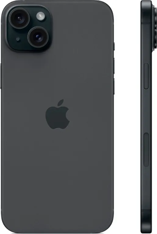 Смартфон Apple iPhone 15 Plus 256GB nano SIM + eSim black (черный)