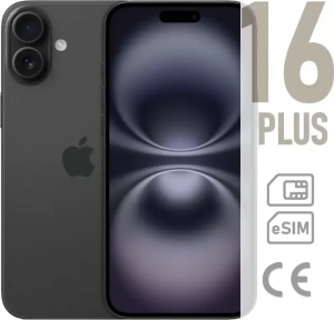 Смартфон Apple iPhone 16 Plus 512ГБ Черный