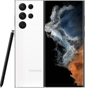 Смартфон Samsung Galaxy S22 Ultra (SM-S908) 12/512 ГБ, белый фантом