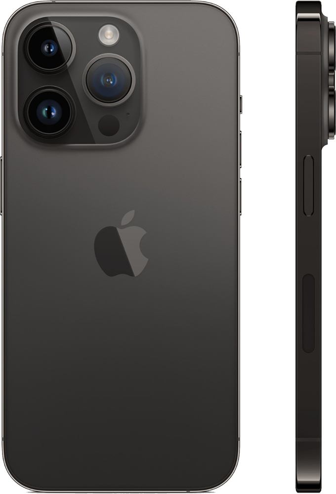 Смартфон Apple iPhone 14 Pro Max 256Gb, "титановый чёрный" SIM + eSIM