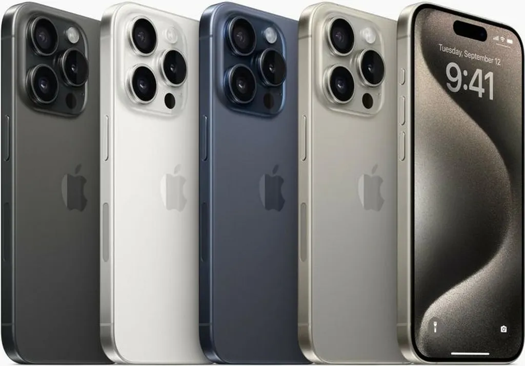 Смартфон Apple iPhone 15 Pro 128 ГБ (nano-SIM + nano-SIM), титан