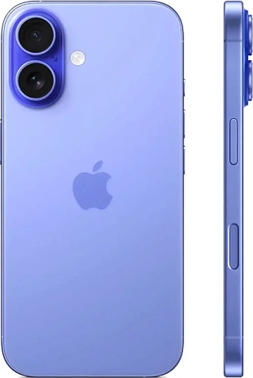 Смартфон Apple iPhone 16 Plus 256GB eSim (8 ГБ, 256 ГБ, Синий)