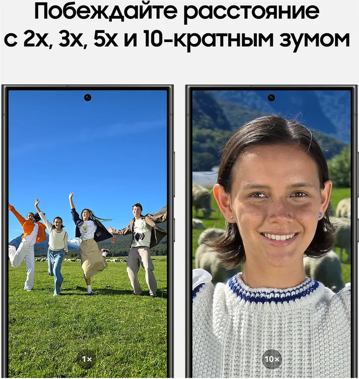 Смартфон Samsung Galaxy S24 Ultra (2024) 12/1Tb Titanium Black, черный титан