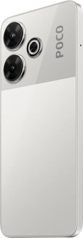 Смартфон Xiaomi Poco M6 4G 8/256 ГБ RU, серебристый
