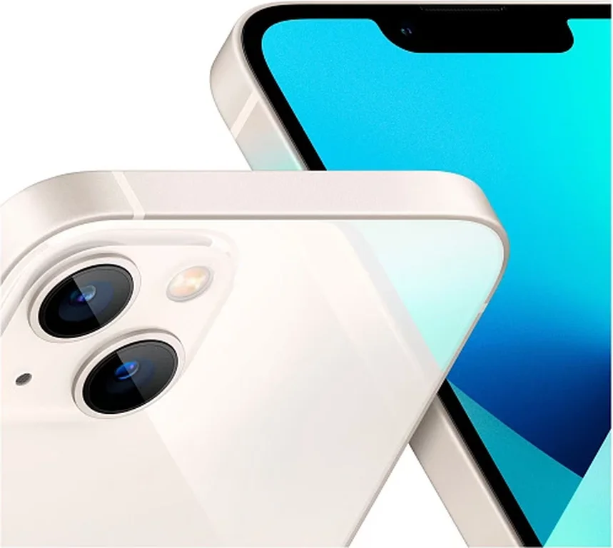 Смартфон Apple iPhone 13 256GB (256 ГБ, Белый, 4 ГБ)