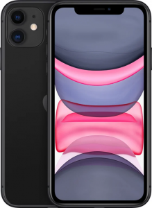 Смартфон Apple iPhone 11 128 ГБ, Black, Чёрный