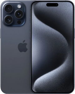Смартфон iPhone 15 Pro, 1 ТБ, Blue Titanium