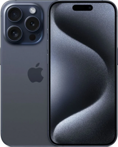 Смартфон Apple iPhone 15 Pro 512GB Blue Titanium Dual: nano SIM + eSIM