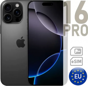 Смартфон Apple iPhone 16 Pro 128ГБ черный EU