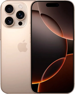 Смартфон Apple iPhone 16 Pro 128GB Desert Titanium (пустынный титан)