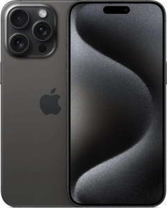 Смартфон Apple iPhone 15 Pro Max 256 ГБ Black Titanium, Чёрный Титан