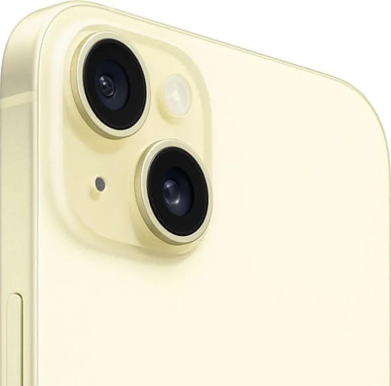 Смартфон Apple iPhone 15 128 ГБ, Dual: nano SIM + eSIM, желтый