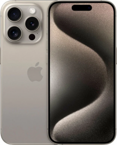 Смартфон Apple iPhone 15 Pro 512Gb eSIM Натуральный Титан (Natural Titanium)