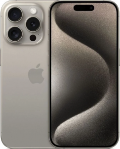 Смартфон Apple iPhone 15 Pro Max 256GB Natural Titanium Dual: nano SIM + eSIM