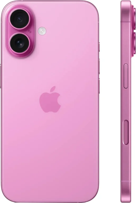 Смартфон Телефон Apple iPhone 16 128 ГБ Pink / Розовый