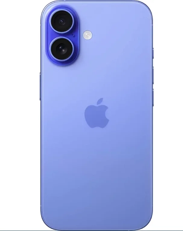 Смартфон Apple iPhone 16 Plus 128GB nanoSim+eSim (8 ГБ, 128 ГБ, Синий)